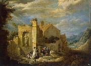 David Teniers the Younger Temptation of St Antony oil painting reproduction